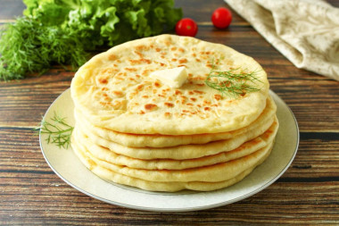 Хычины с картошкой и сыром