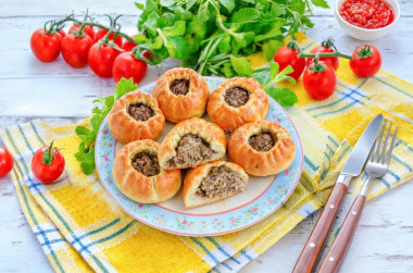 Перемячи татарские с фаршем мясным