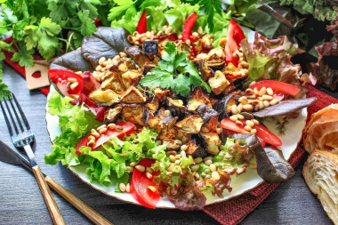 Хрустящие баклажаны в аэрогриле