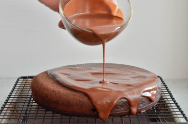 Глазурь для торта из какао шоколадная