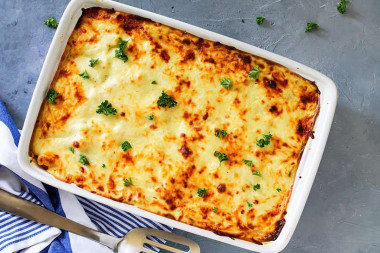 Запеканка с рожками