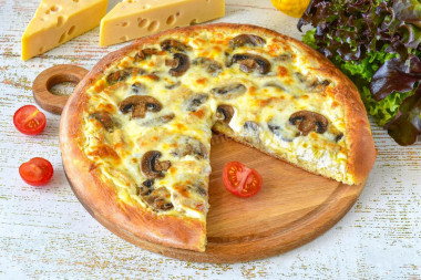 Пицца жульен