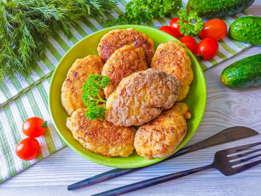 Котлеты столовские советские