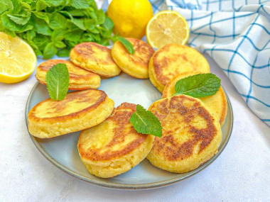 Сырники с кукурузной мукой