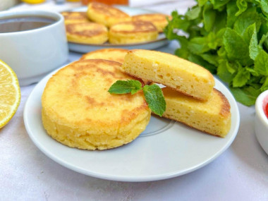 Сырники с кукурузной мукой