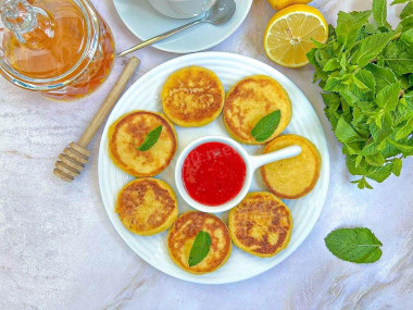 Сырники с кукурузной мукой