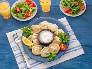 Пельмени домашние классические