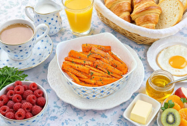 Морковь с медом