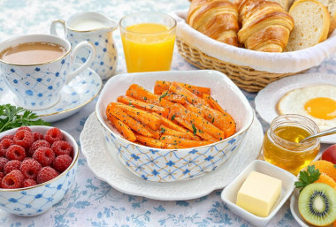 Морковь с медом