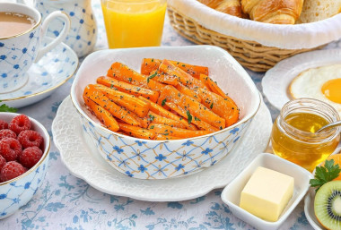 Морковь с медом