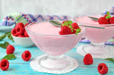 Желе со сметаной