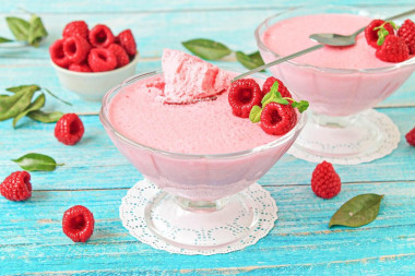 Желе со сметаной