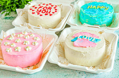 Бенто торт корейский