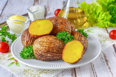 Картошка в кожуре в духовке