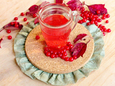 Чай с калиной