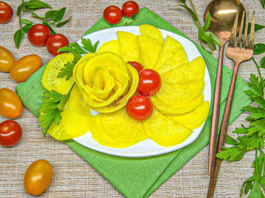 Маринованный дайкон закуска по-корейски