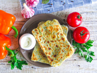 Гезлеме турецкие лепешки с сыром
