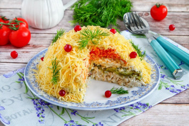 Салат курица морковь яйца