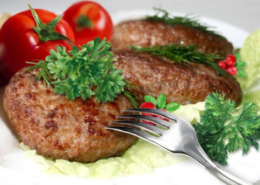 Котлеты без хлеба с картошкой мясом содой
