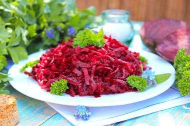 Маринованная свекла быстрого приготовления