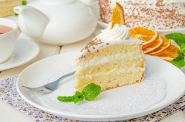 Апельсиновый торт