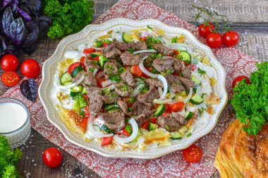 Курутоб с мясом