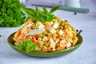 Салат Купеческий классический со свининой