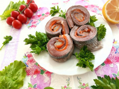 Рольмопсы - рулетики из сельди