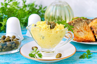 Домашний соус с каперсами