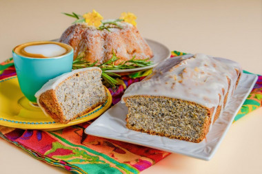 Маковый кекс