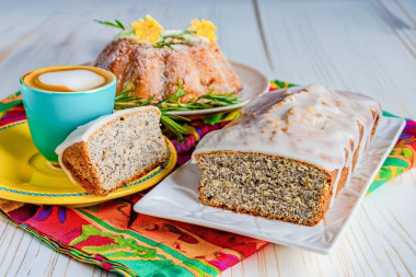 Маковый кекс