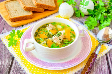 Суп из свинины с картошкой