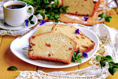 Кекс английский классический с изюмом