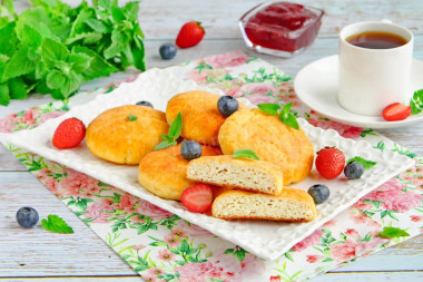 ПП сырники из творога в духовке