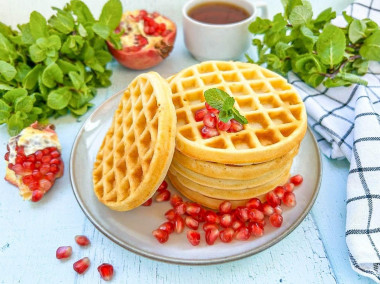 Вафли на сгущенке