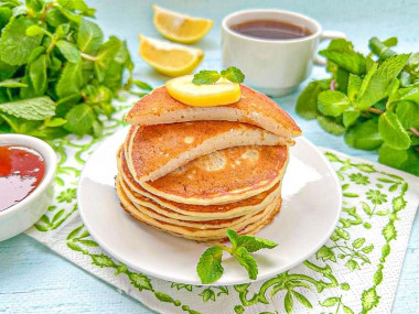 Творожные панкейки