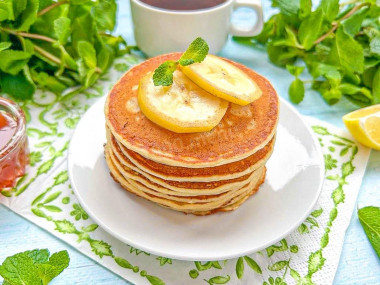 Творожные панкейки