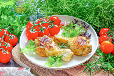 Куриные ножки на гриле