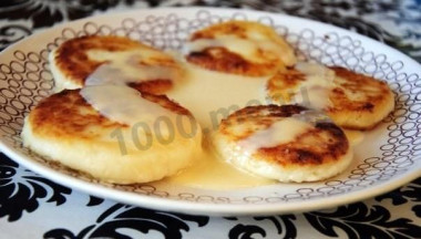 Сырники без яиц