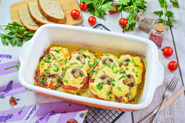 Мясо по французски без картошки в духовке
