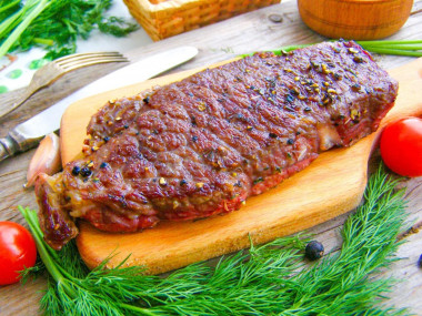 Правильный стейк из говядины