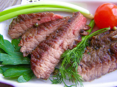 Правильный стейк из говядины