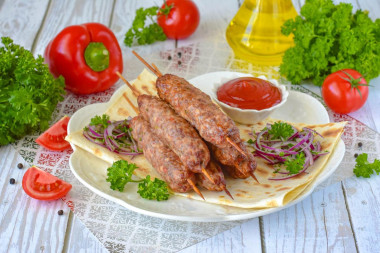 Люля кебаб в аэрогриле