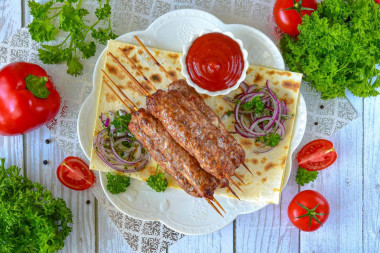 Люля кебаб в аэрогриле