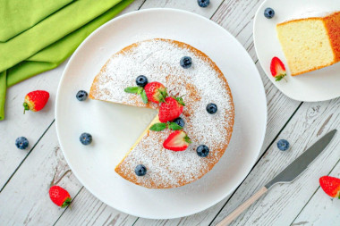 Шифоновый бисквит