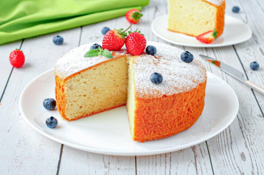 Шифоновый бисквит