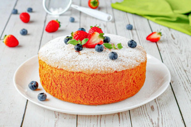 Шифоновый бисквит