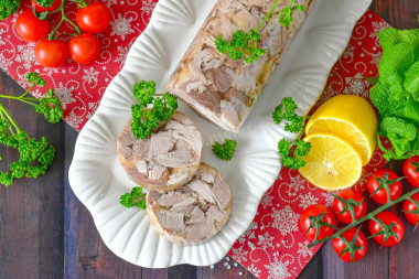 Зельц в бутылке