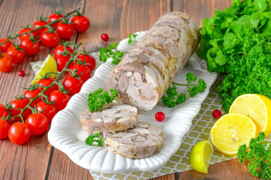 Зельц в бутылке