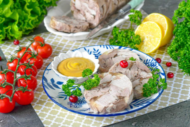 Зельц в бутылке